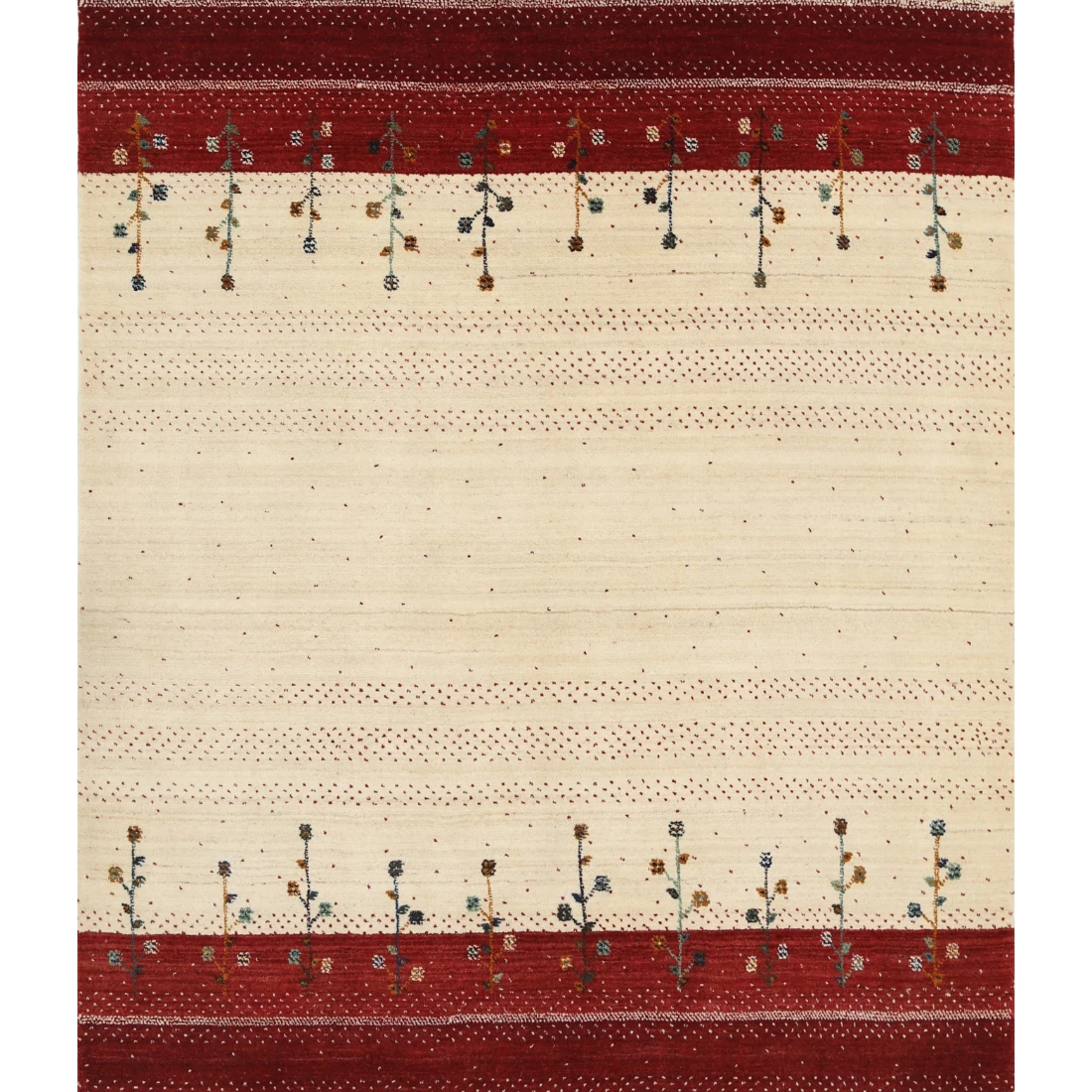 Hand Made Lori Wool Rug 4' 8" X 6' 6"