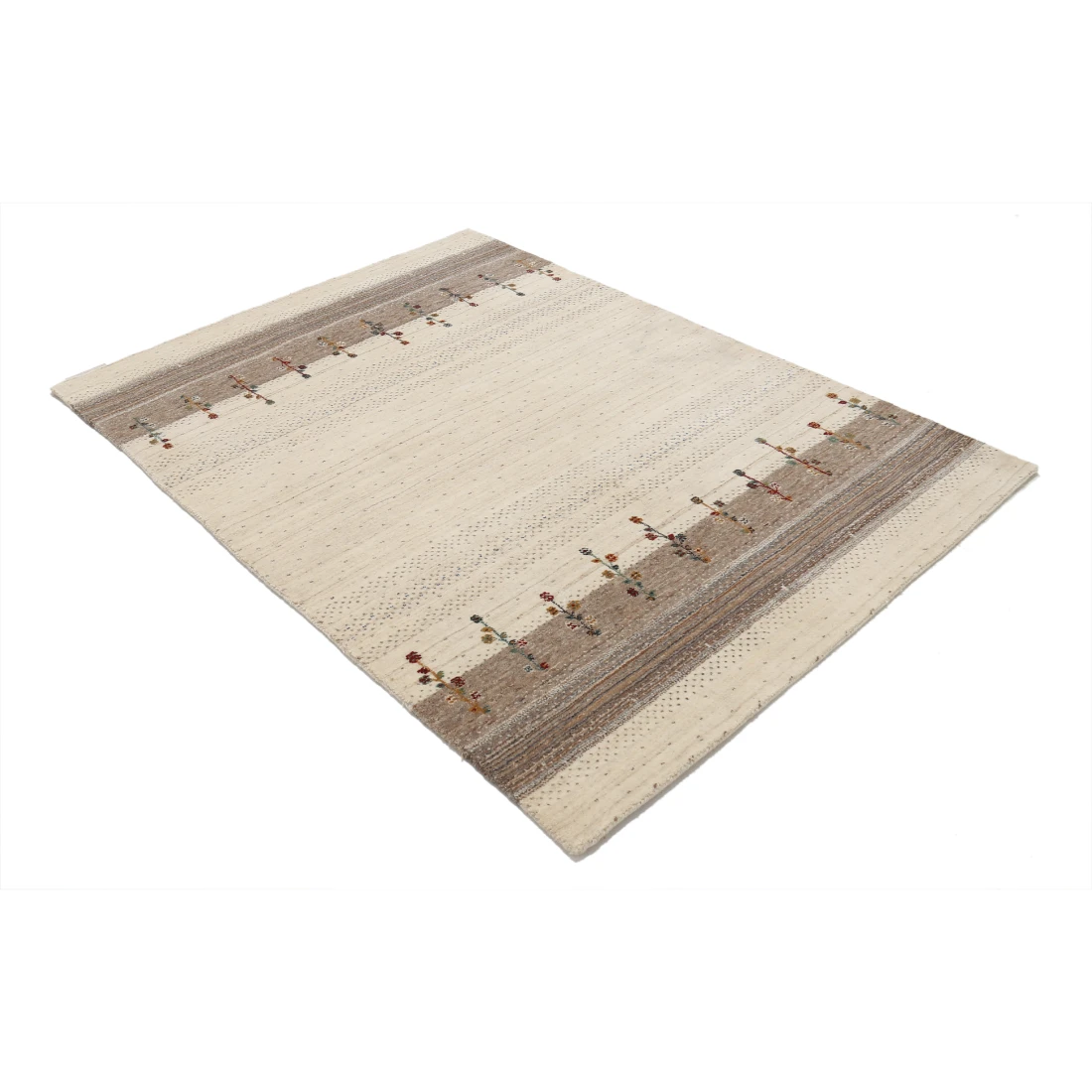 Hand Made Lori Wool Rug 4' 6" X 6' 3"