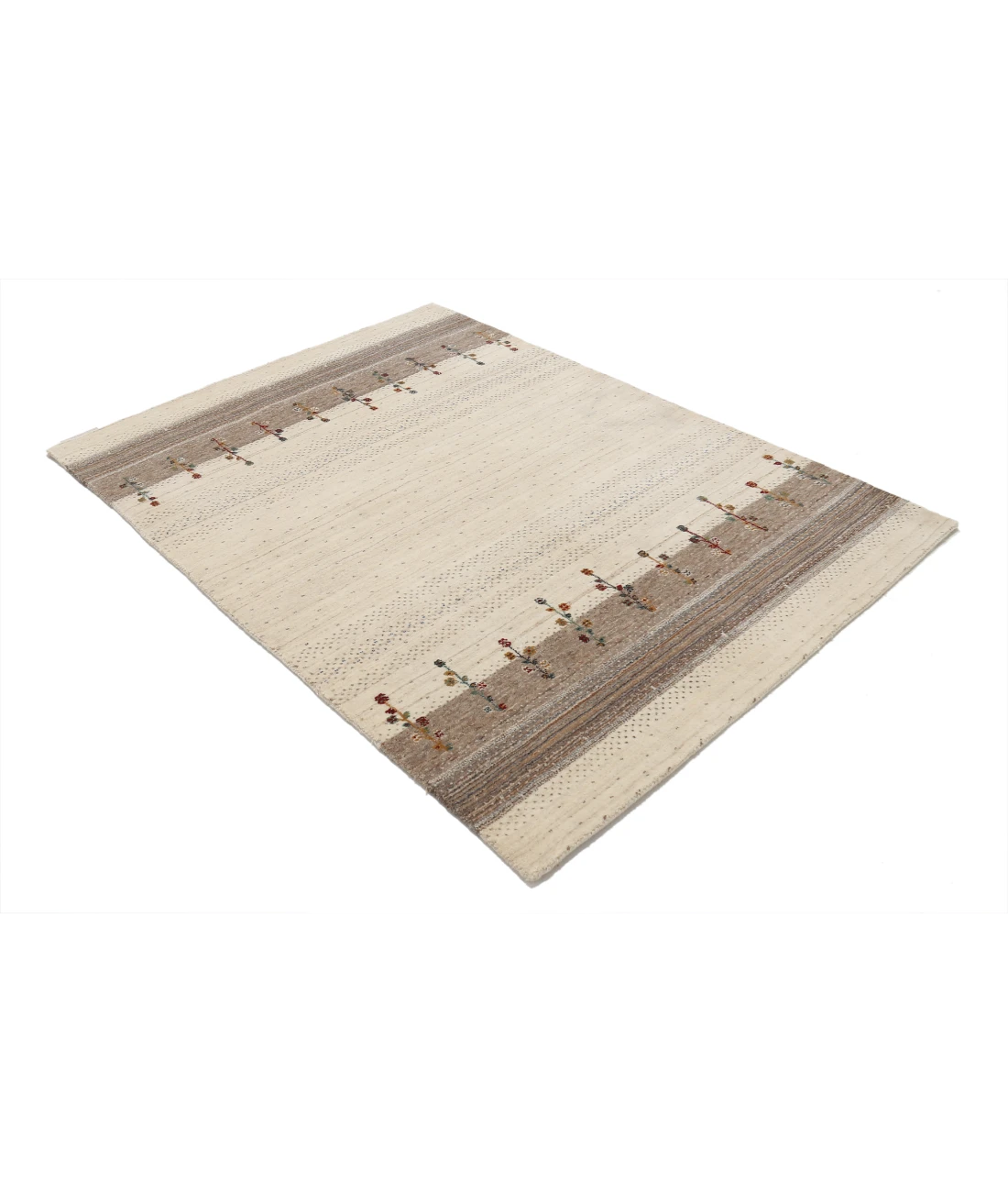 Hand Made Lori Wool Rug 4' 6" X 6' 3"
