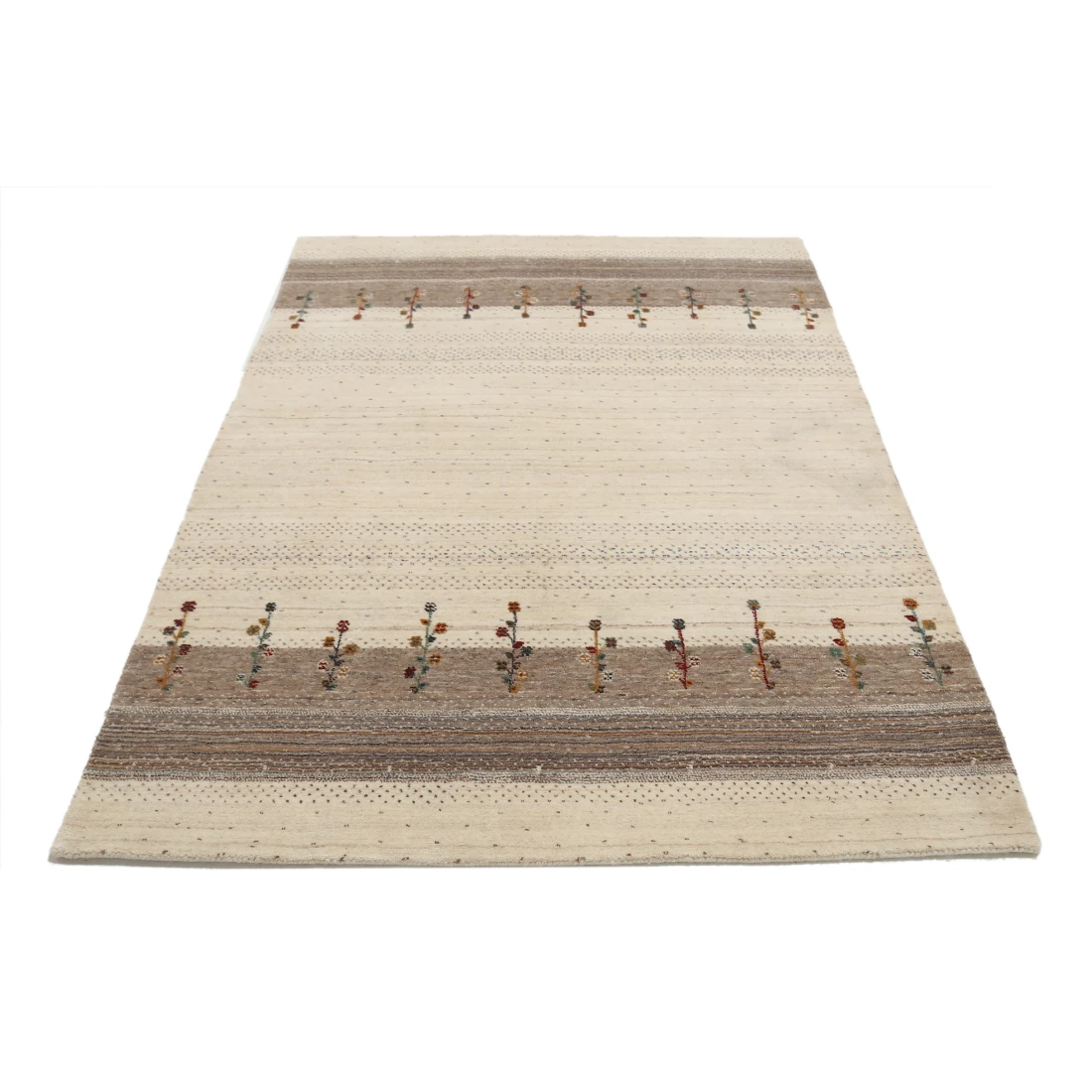Hand Made Lori Wool Rug 4' 6" X 6' 3"