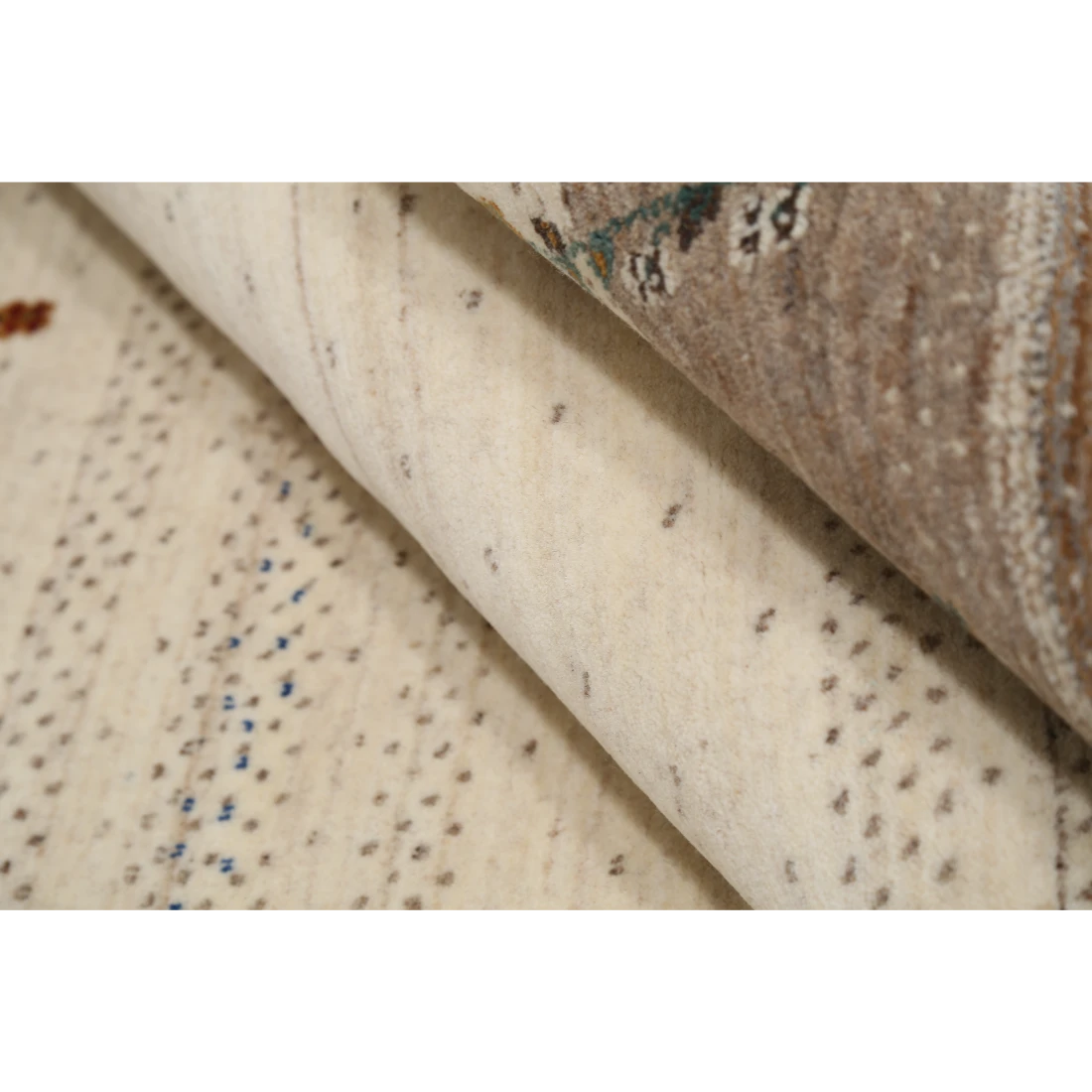 Hand Made Lori Wool Rug 4' 6" X 6' 3"