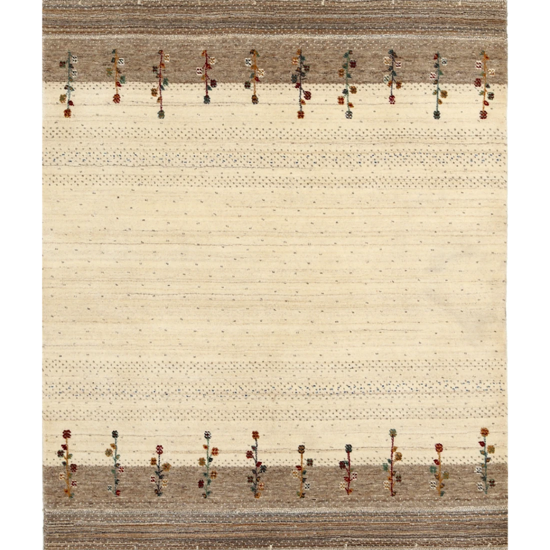 Hand Made Lori Wool Rug 4' 6" X 6' 3"