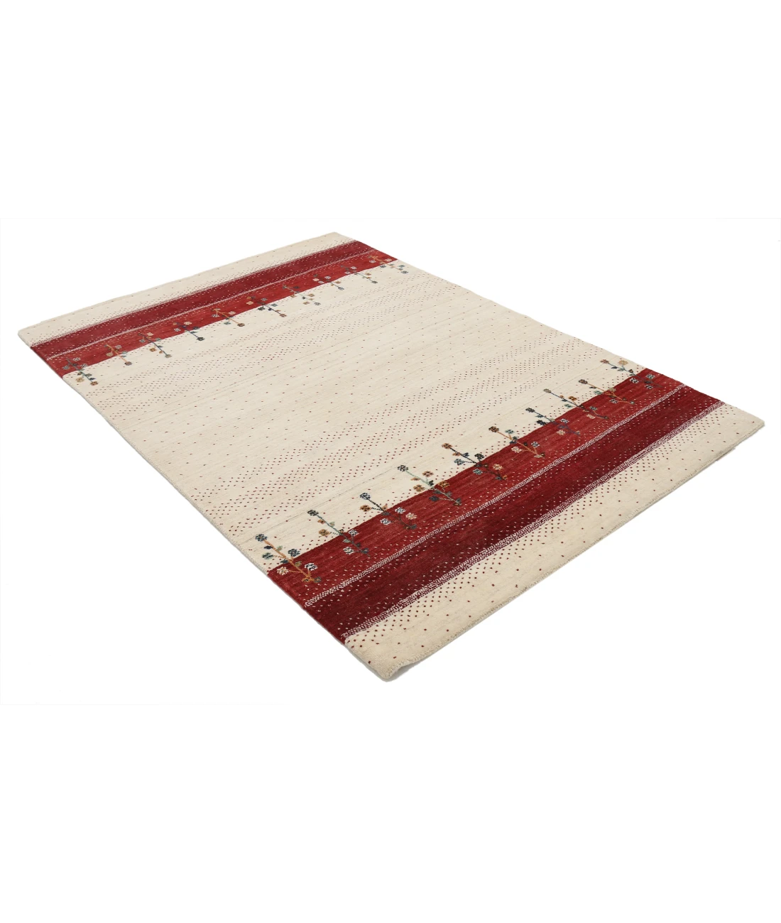 Hand Made Lori Wool Rug 4' 6" X 6' 6"