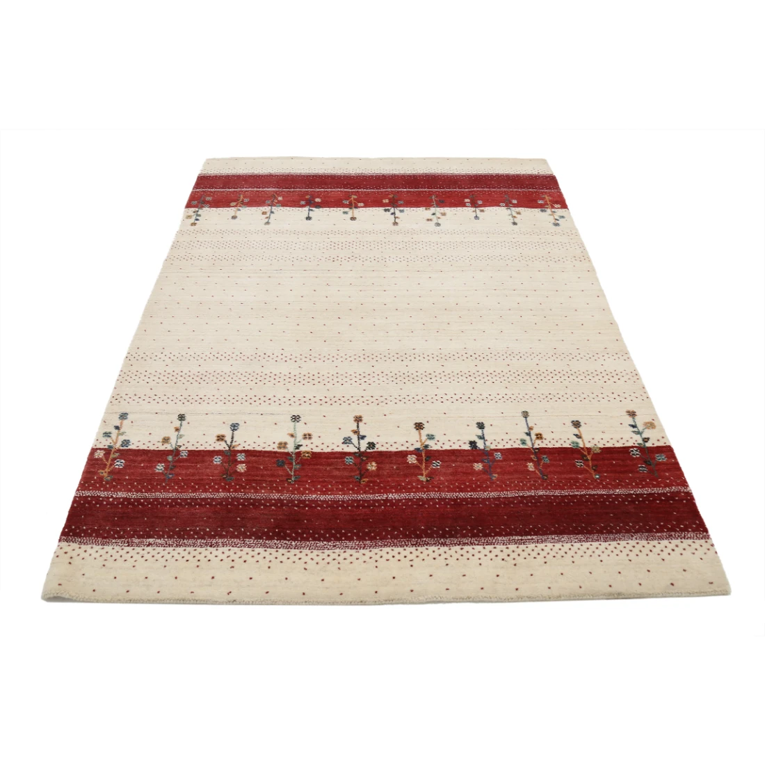 Hand Made Lori Wool Rug 4' 6" X 6' 6"