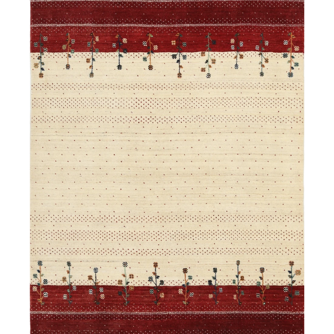 Hand Made Lori Wool Rug 4' 6" X 6' 6"