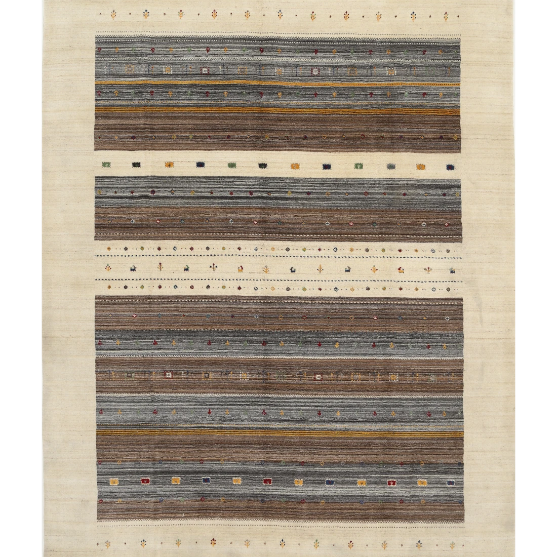 Hand Made Lori Wool Rug 8' 3" X 11' 5"