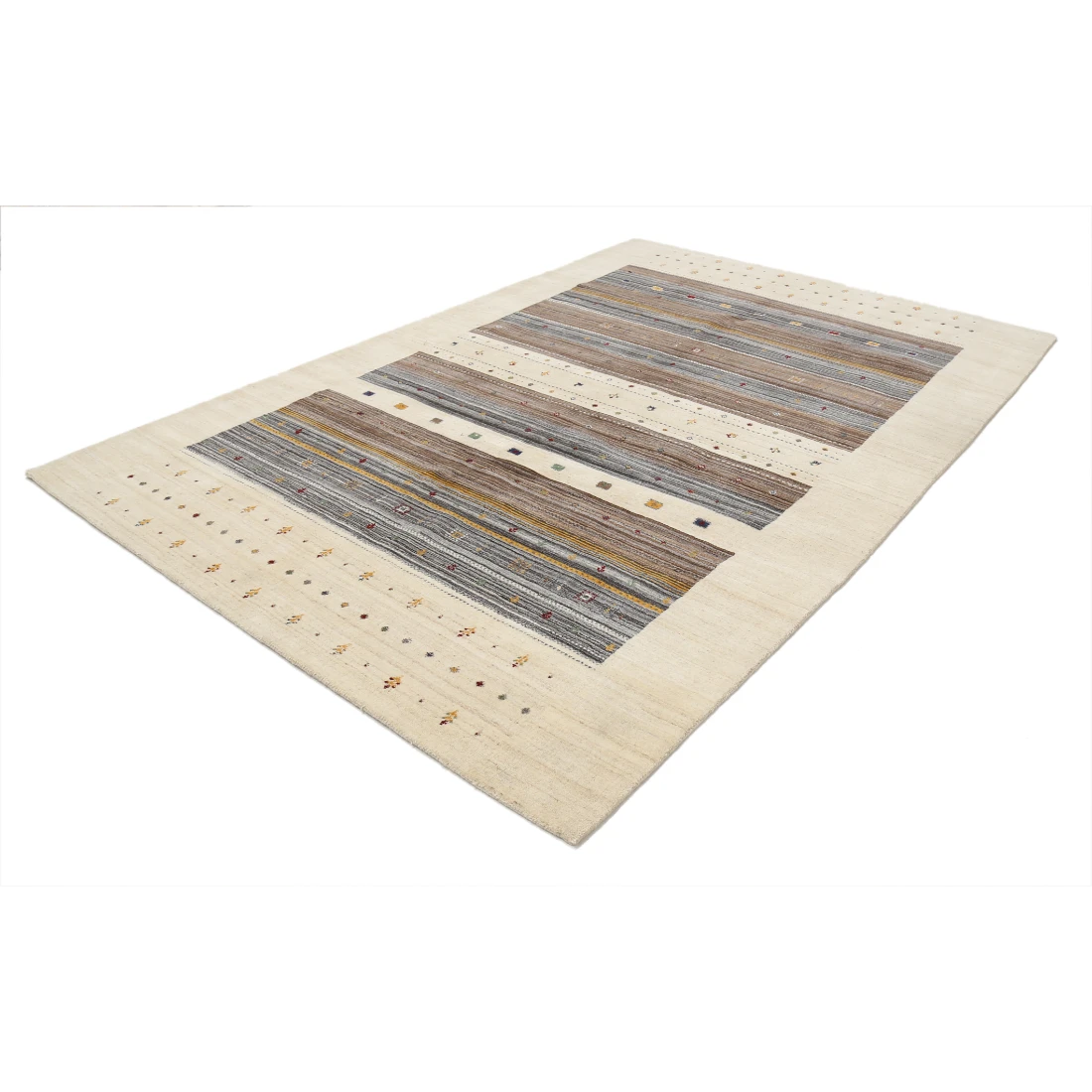 Hand Made Lori Wool Rug 6' 7" X 9' 10"