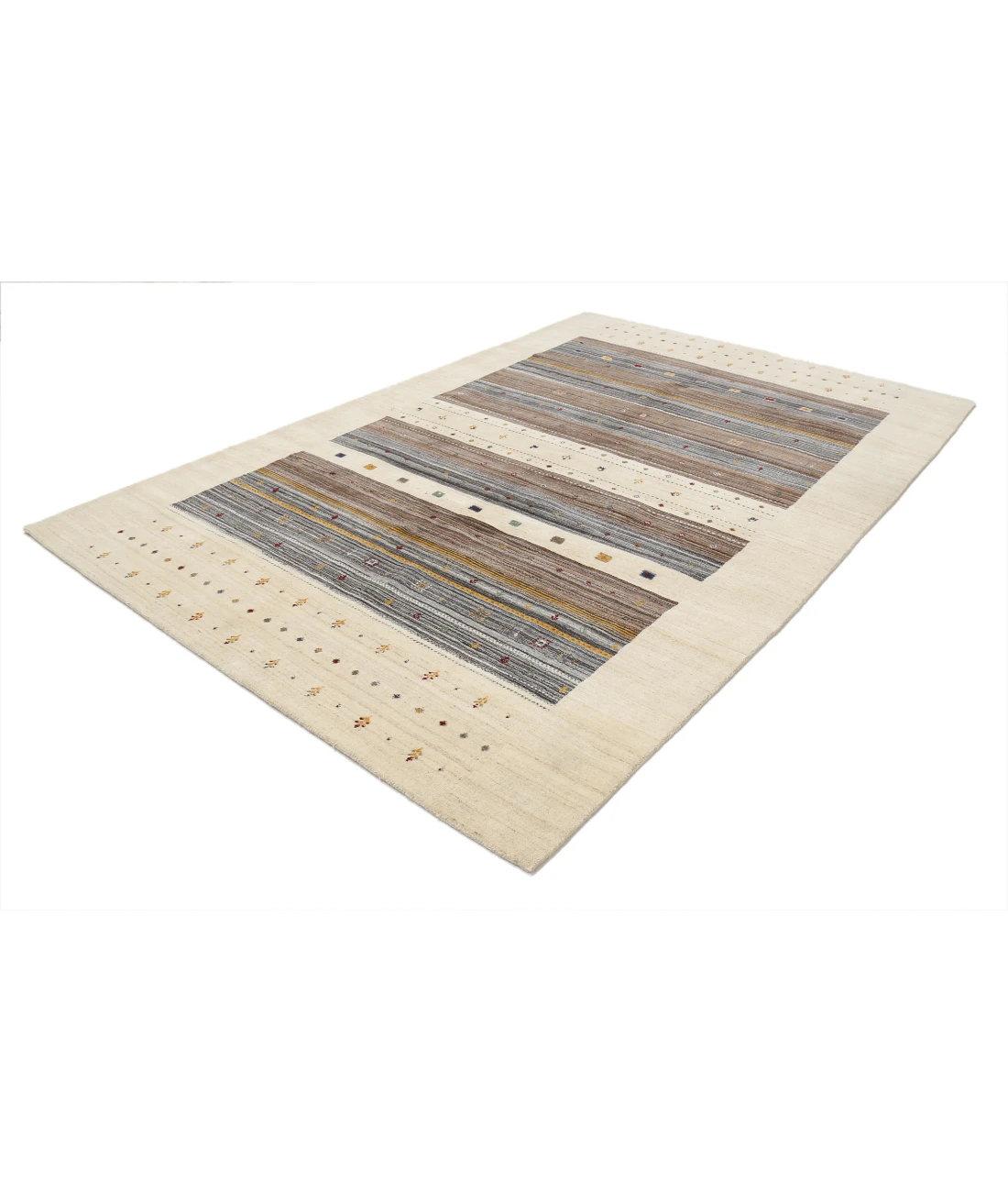 Hand Made Lori Wool Rug 6' 7" X 9' 10"