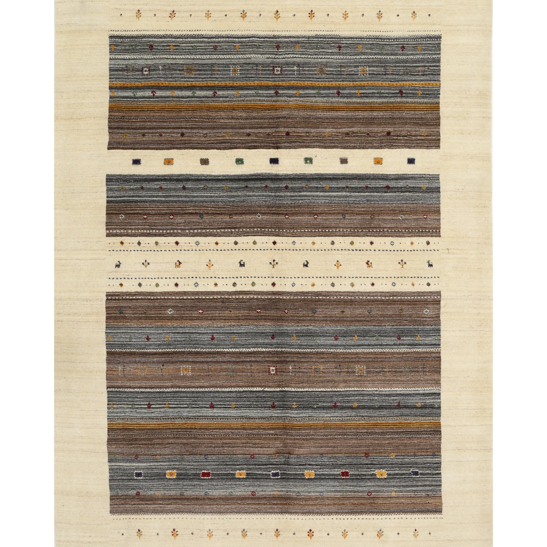 Hand Made Lori Wool Rug 6' 7" X 9' 10"