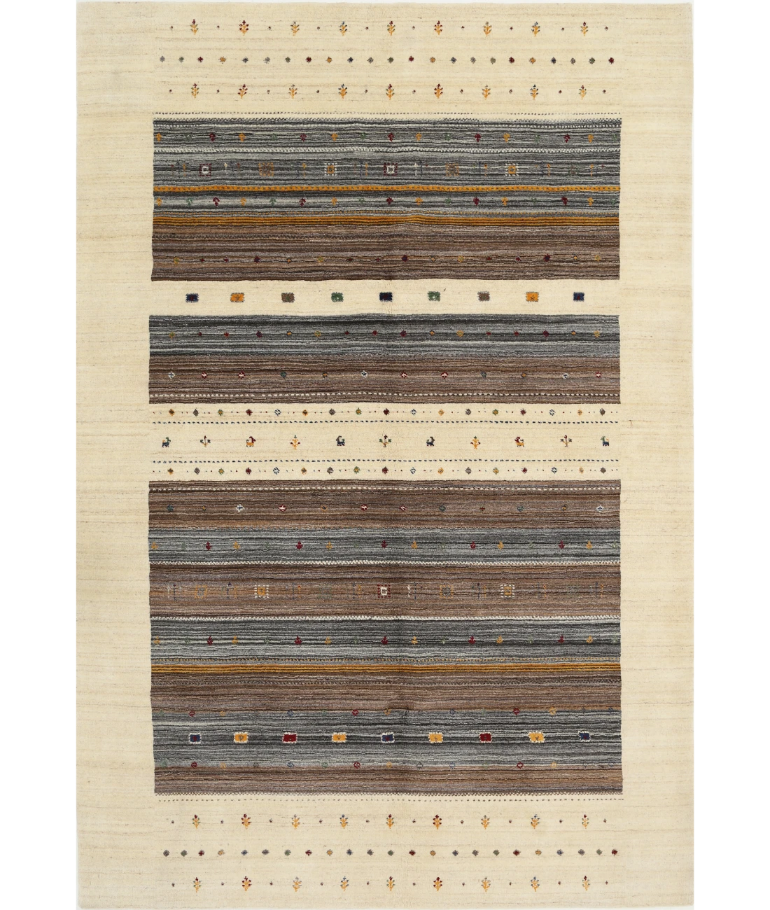 Hand Made Lori Wool Rug 6' 7" X 9' 10"