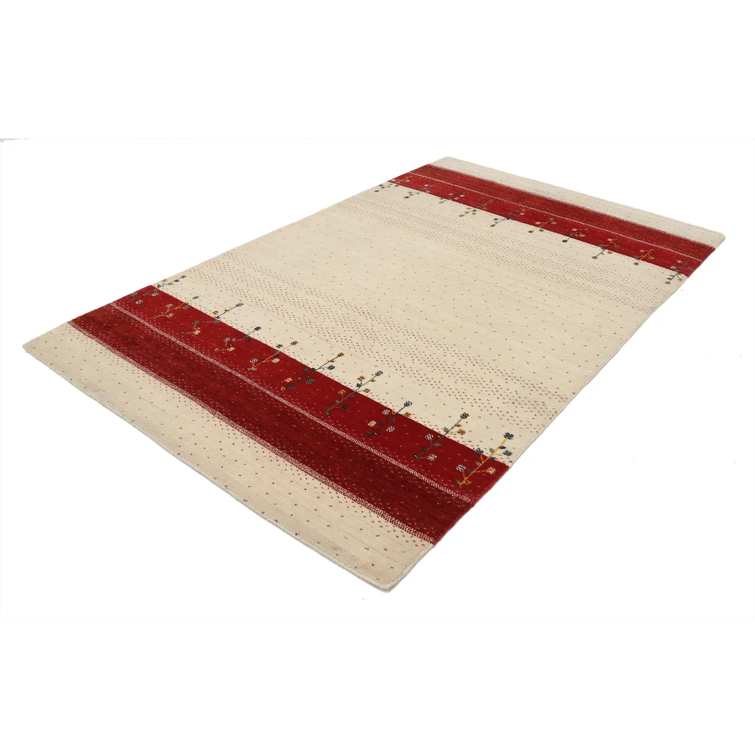 Hand Made Lori Wool Rug 5' 1" X 8' 0"