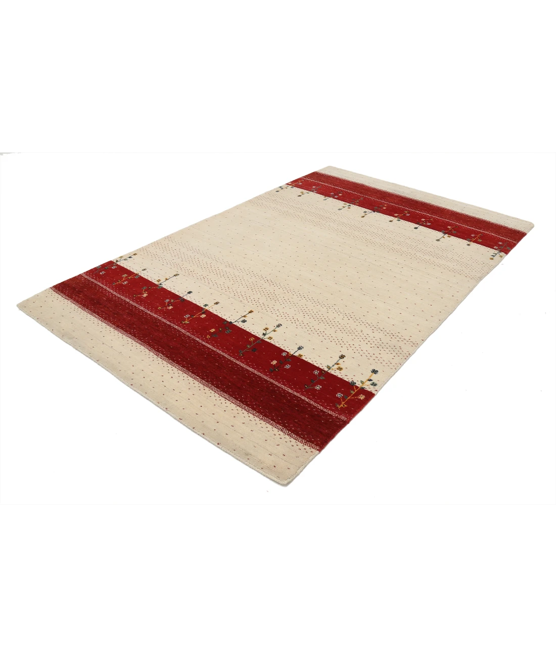 Hand Made Lori Wool Rug 5' 1" X 8' 0"