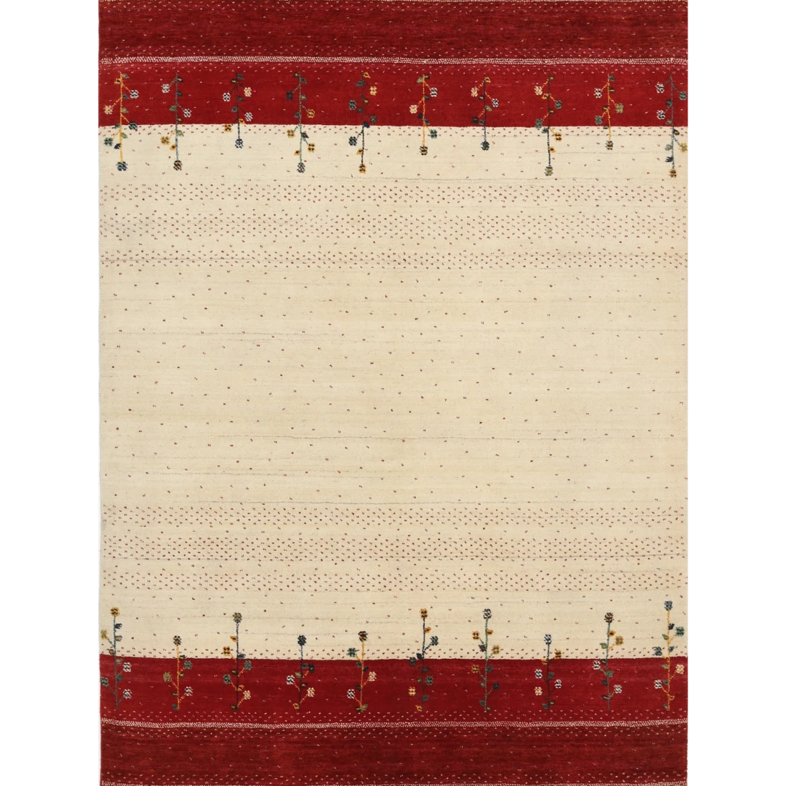 Hand Made Lori Wool Rug 5' 1" X 8' 0"