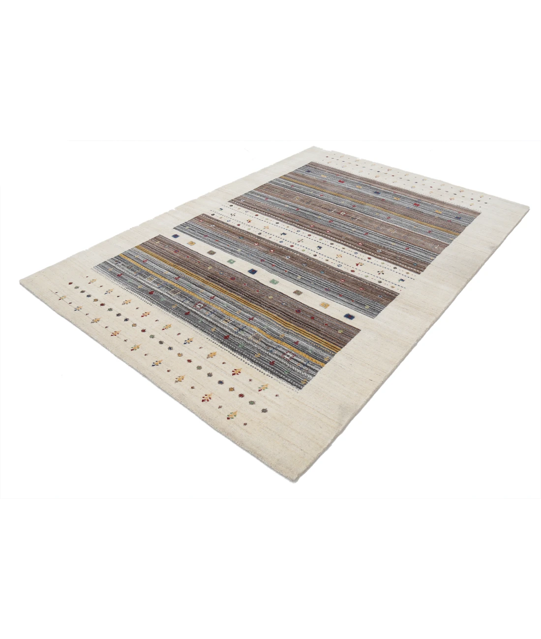 Hand Made Lori Wool Rug 5' 7" X 7' 10"