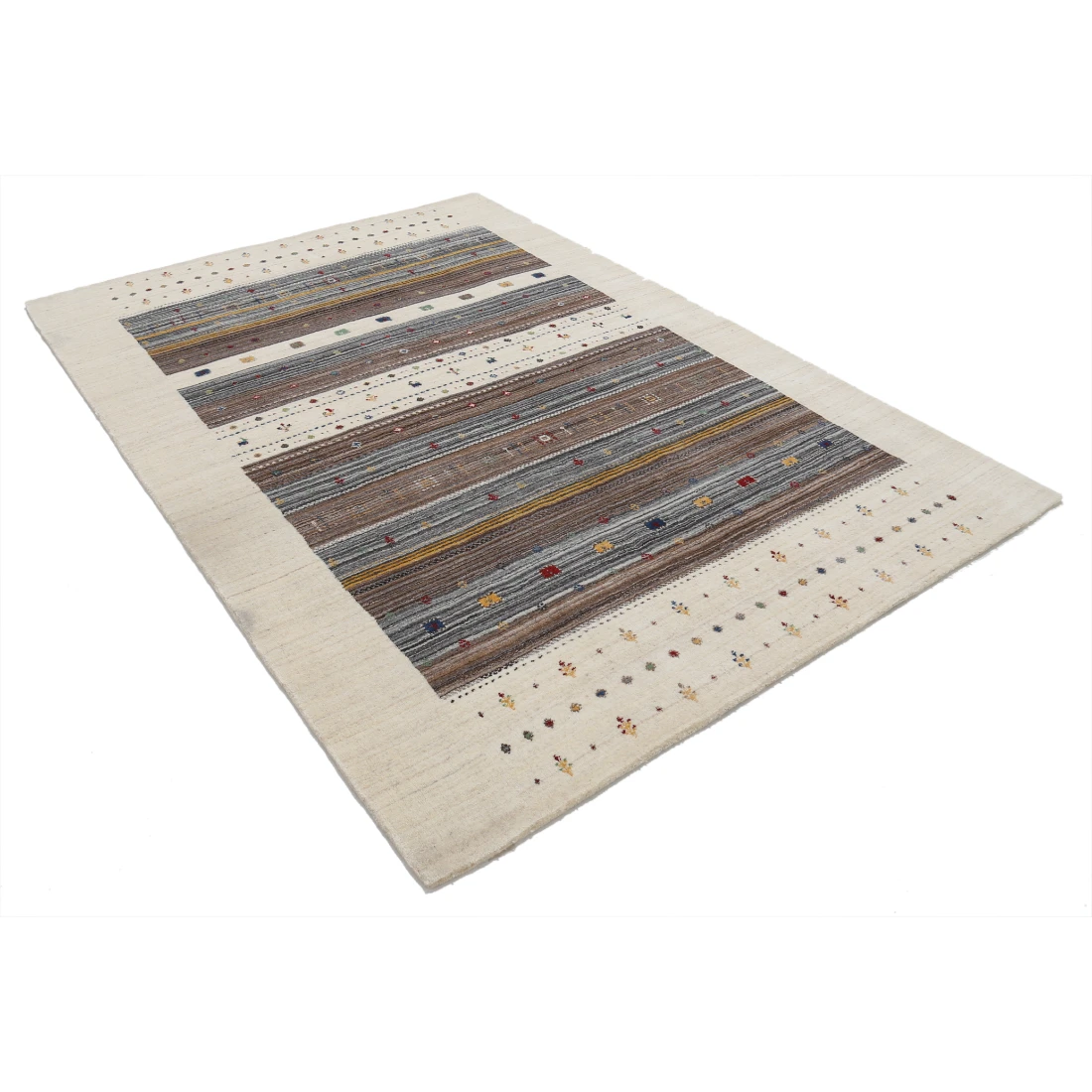 Hand Made Lori Wool Rug 5' 7" X 7' 10"