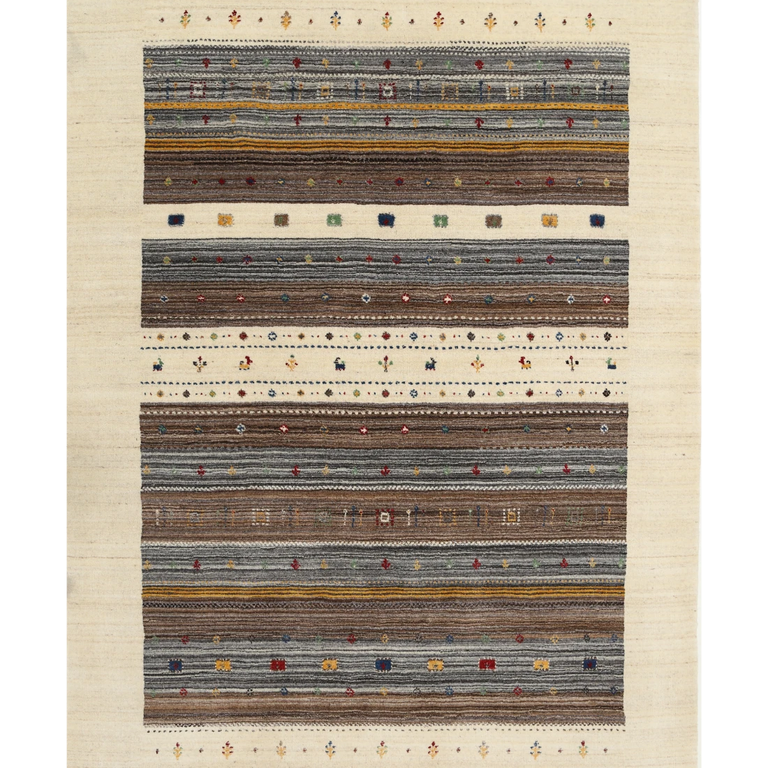 Hand Made Lori Wool Rug 5' 7" X 7' 10"