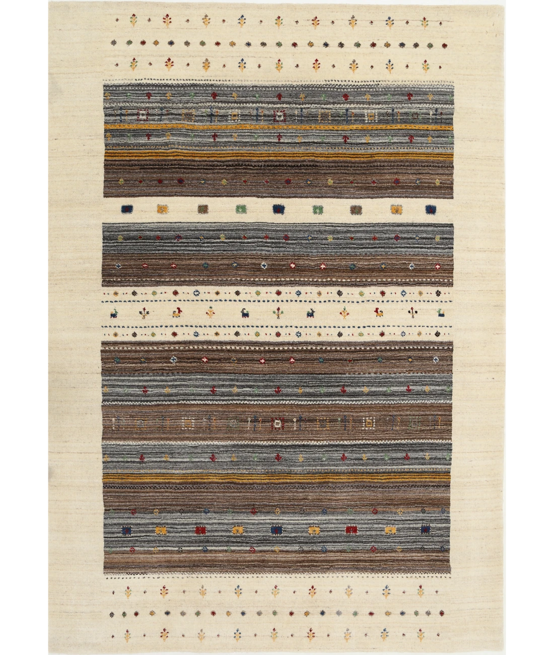 Hand Made Lori Wool Rug 5' 7" X 7' 10"