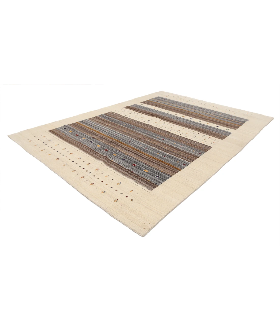 Hand Made Lori Wool Rug 8' 5" X 11' 5"