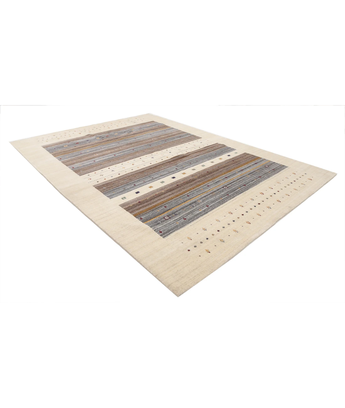 Hand Made Lori Wool Rug 8' 5" X 11' 5"