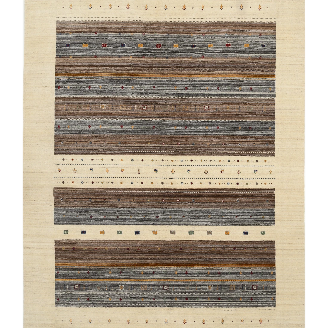 Hand Made Lori Wool Rug 8' 5" X 11' 5"