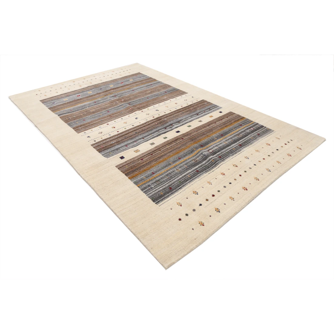 Hand Made Lori Wool Rug 6' 7" X 9' 10"