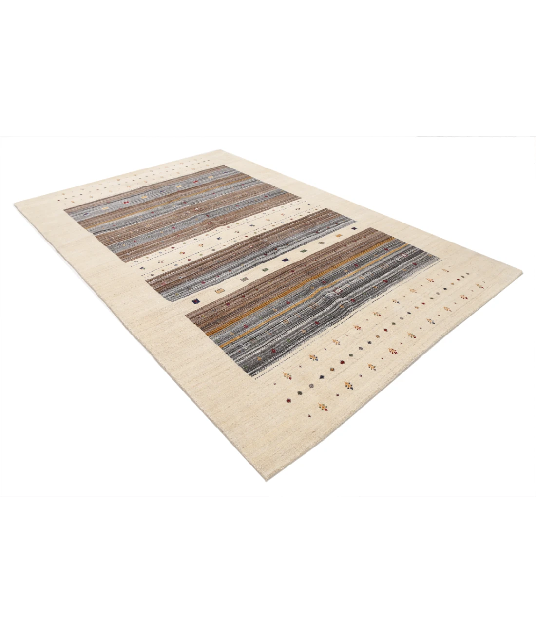 Hand Made Lori Wool Rug 6' 7" X 9' 10"
