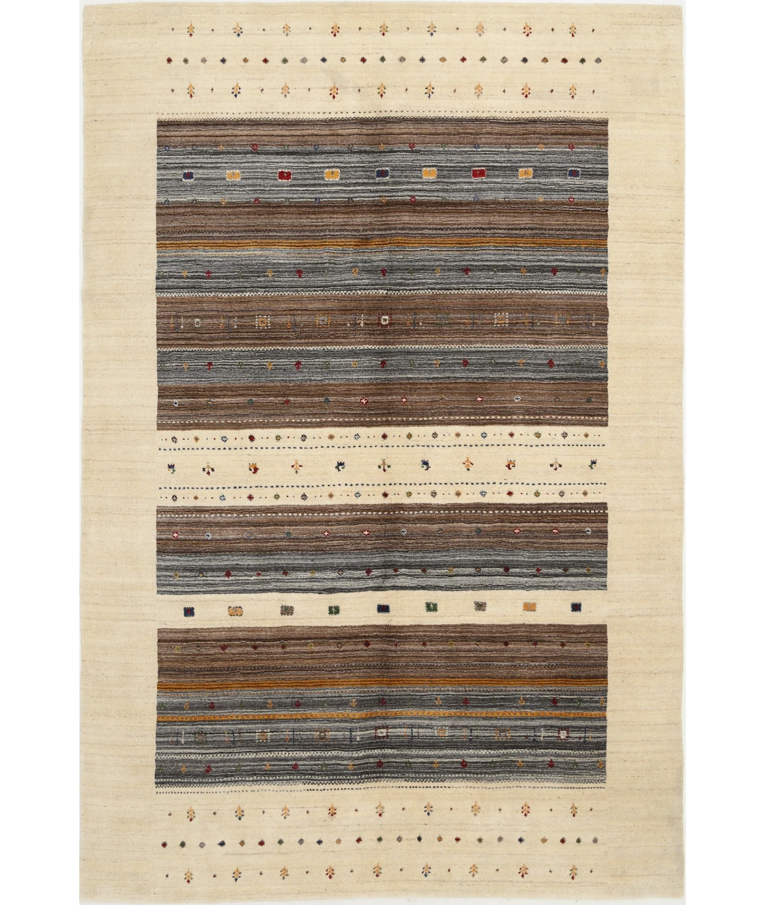 Hand Made Lori Wool Rug 6' 7" X 9' 10"