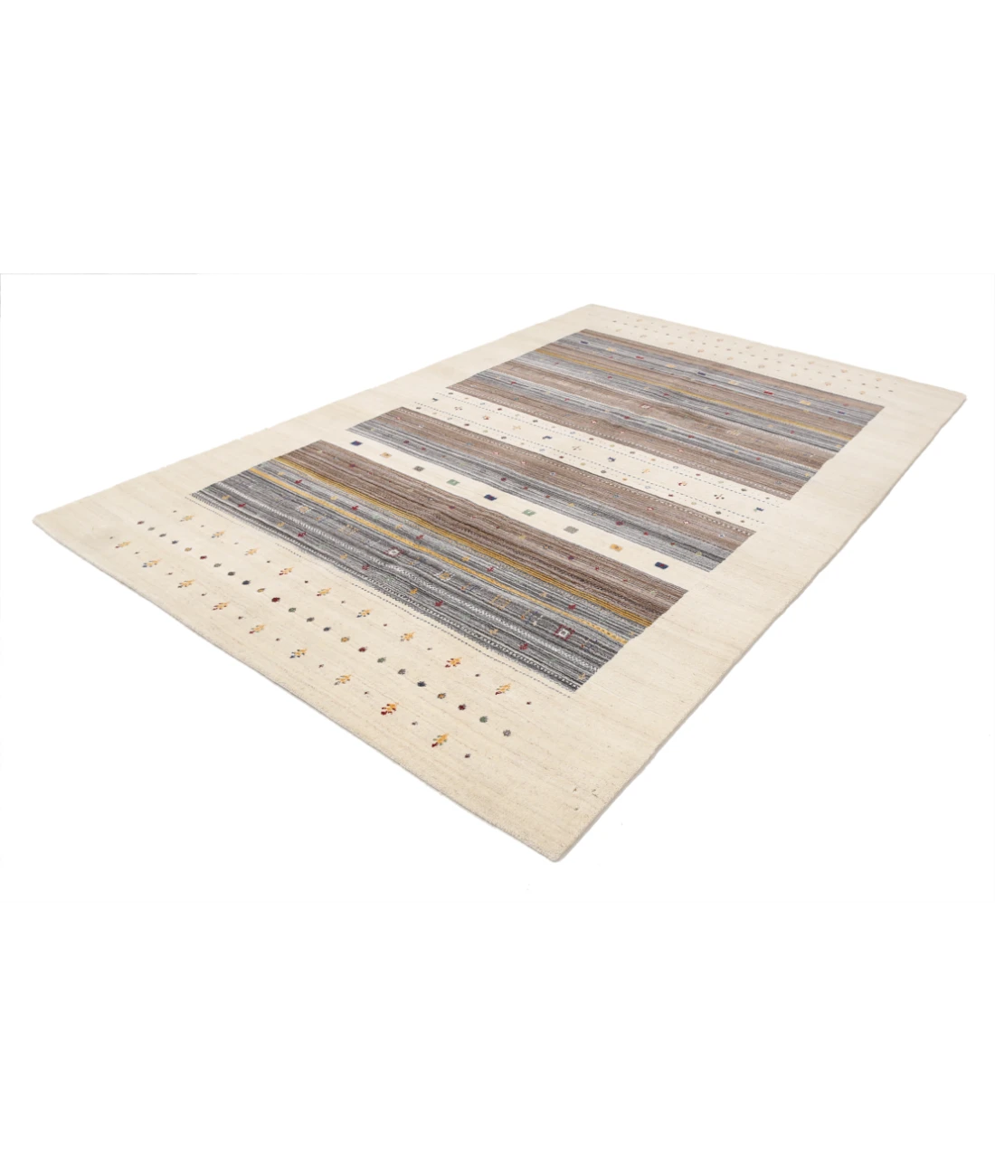 Hand Made Lori Wool Rug 6' 8" X 9' 10"