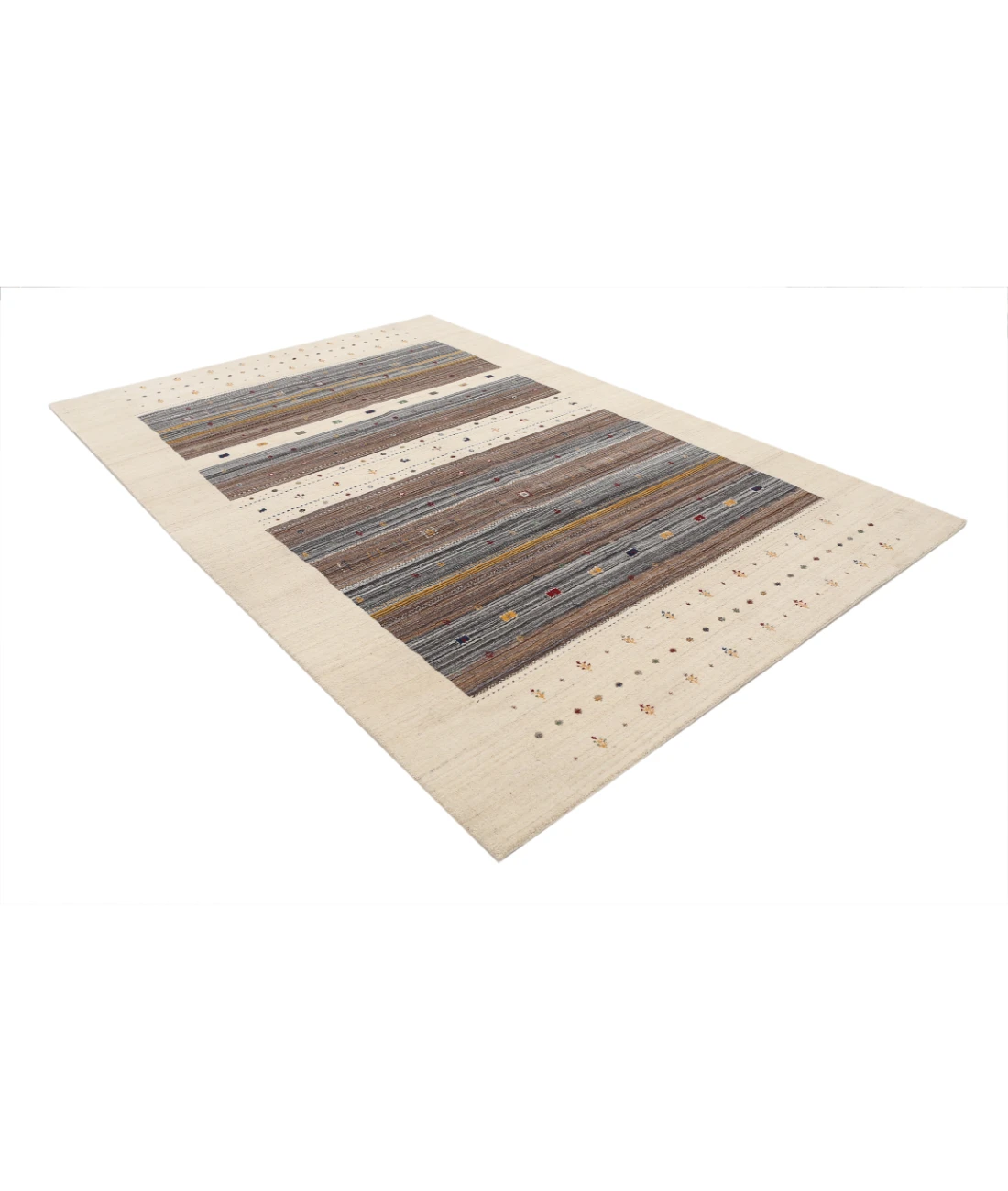 Hand Made Lori Wool Rug 6' 8" X 9' 10"