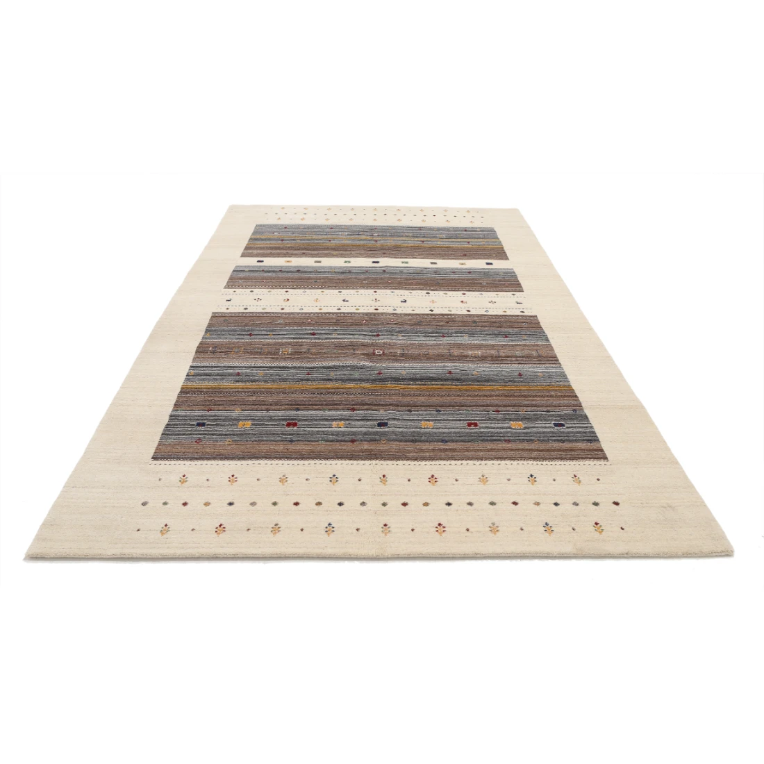 Hand Made Lori Wool Rug 6' 8" X 9' 10"