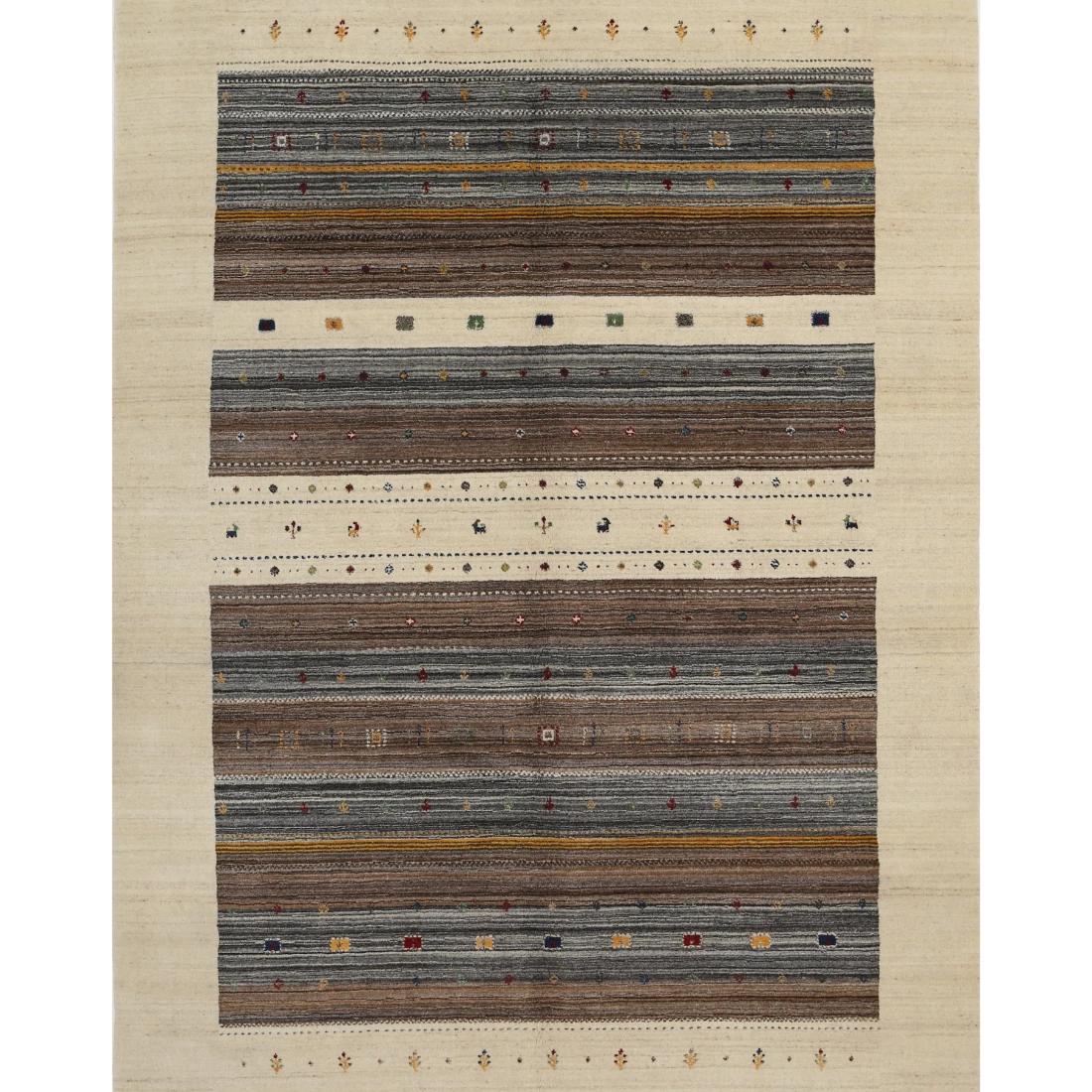 Hand Made Lori Wool Rug 6' 8" X 9' 10"