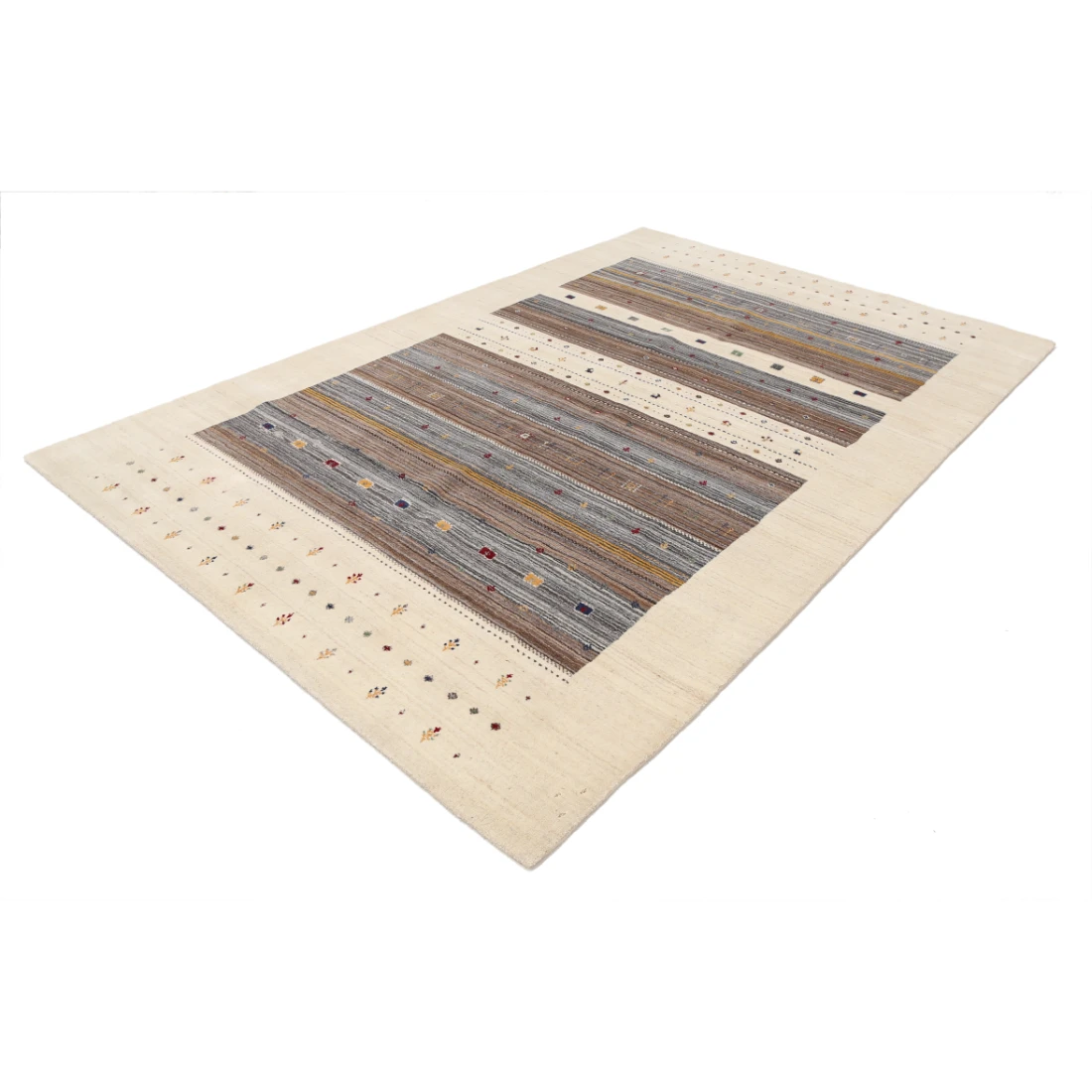 Hand Made Lori Wool Rug 6' 7" X 9' 9"