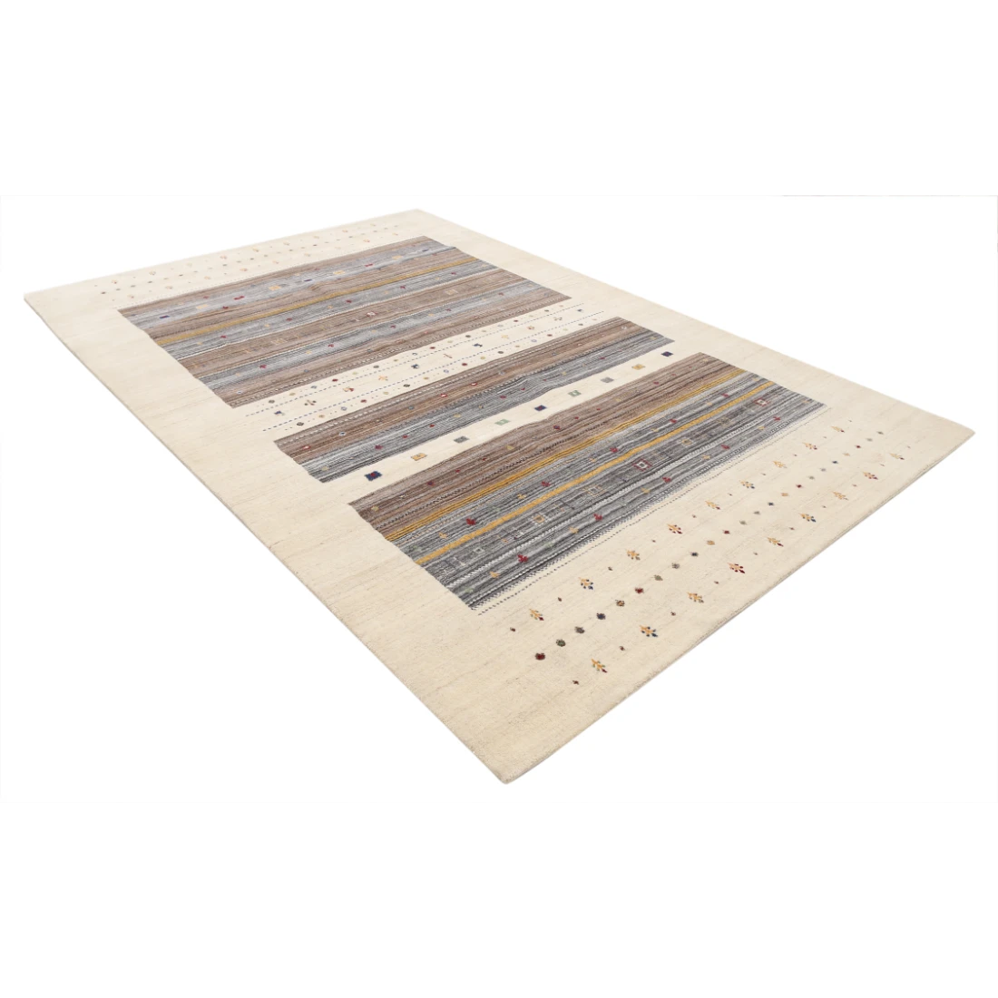 Hand Made Lori Wool Rug 6' 7" X 9' 9"