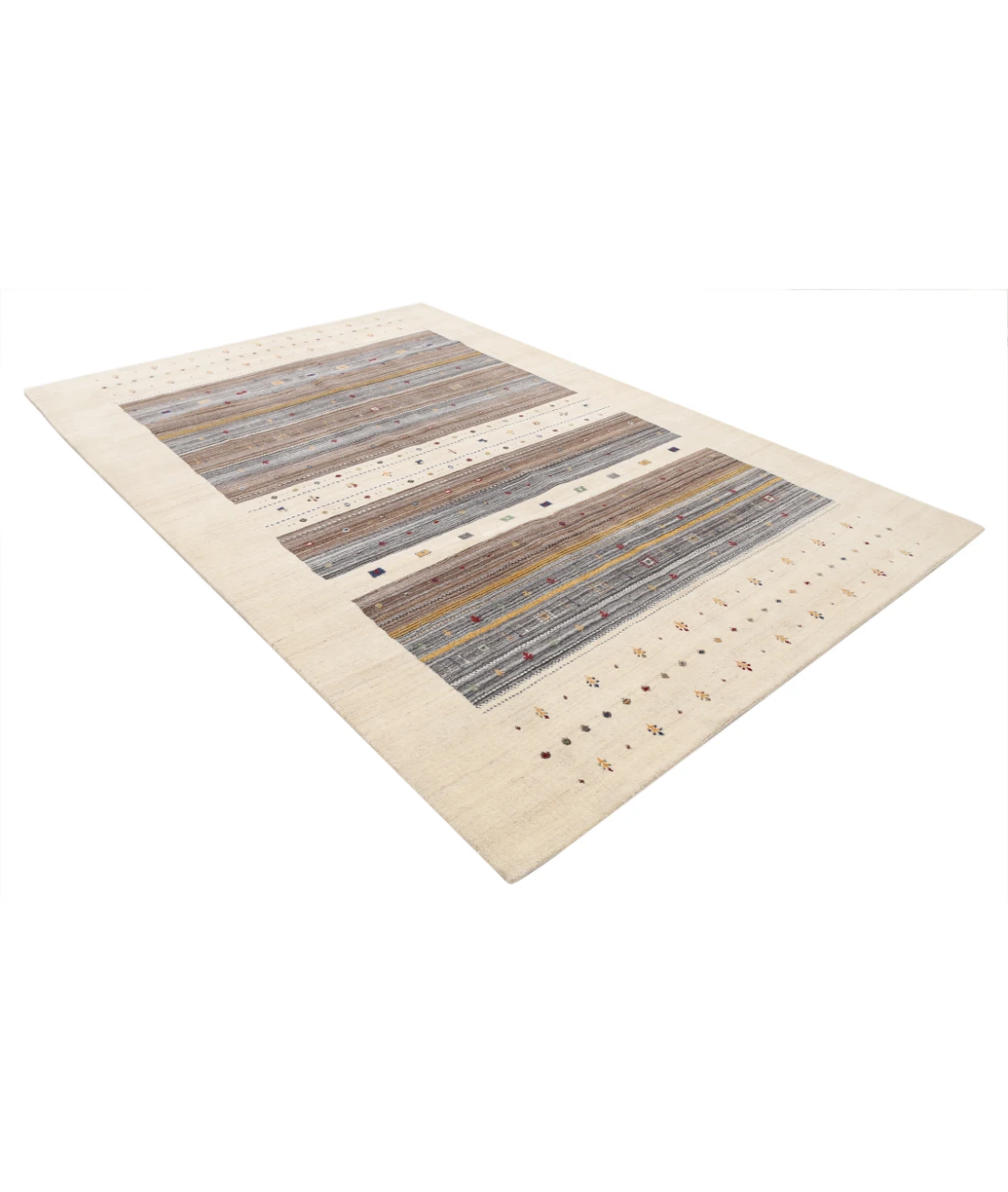 Hand Made Lori Wool Rug 6' 7" X 9' 9"