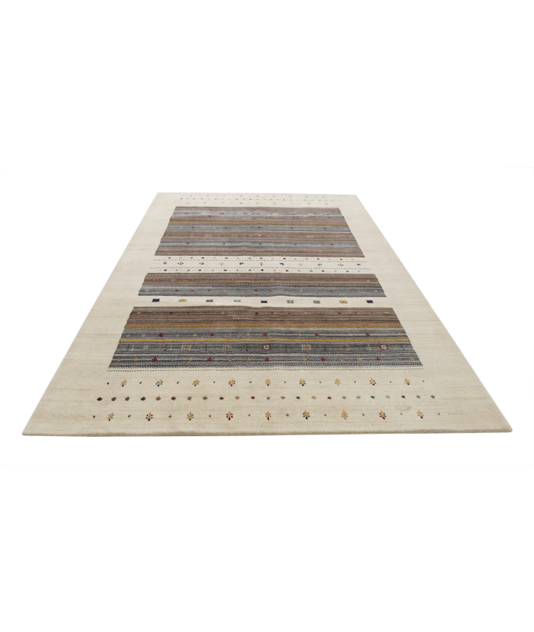 Hand Made Lori Wool Rug 6' 7" X 9' 9"