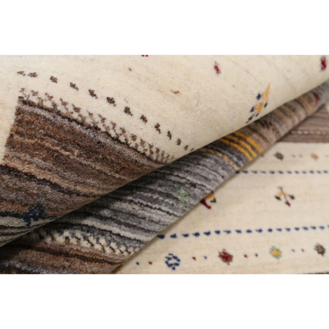 Hand Made Lori Wool Rug 6' 7" X 9' 9"