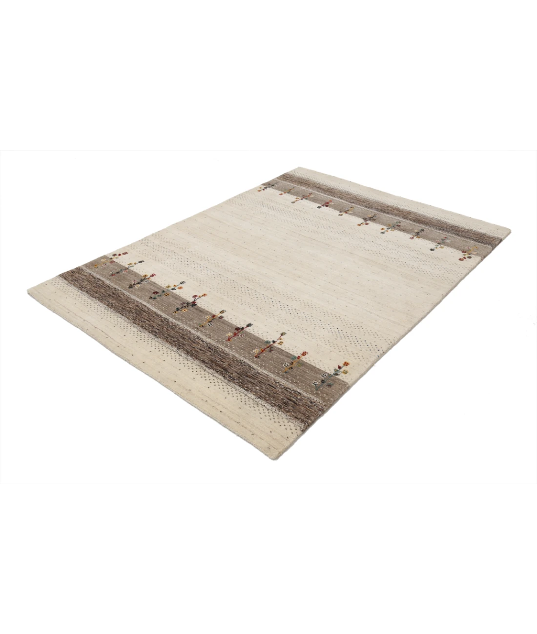 Hand Made Lori Wool Rug 4' 9" X 6' 5"