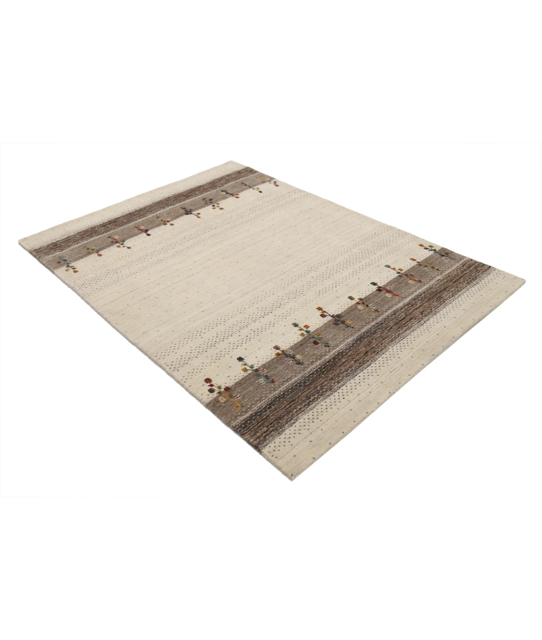 Hand Made Lori Wool Rug 4' 9" X 6' 5"