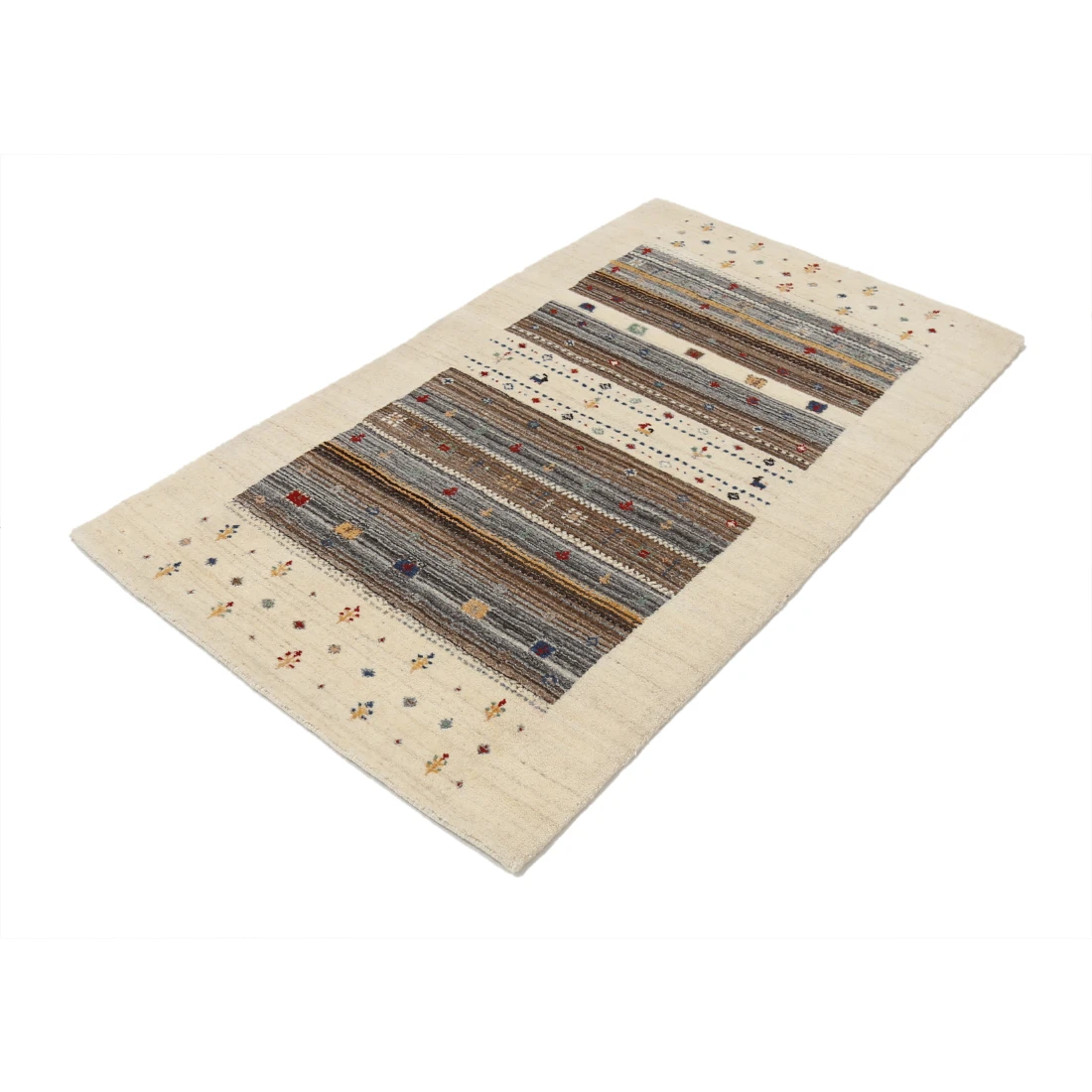 Hand Made Lori Wool Rug 3' 1" X 5' 2"