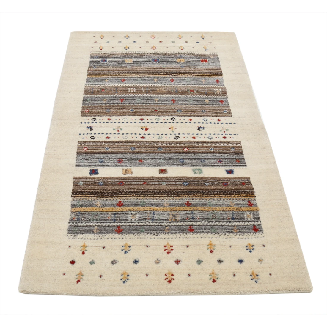 Hand Made Lori Wool Rug 3' 1" X 5' 2"