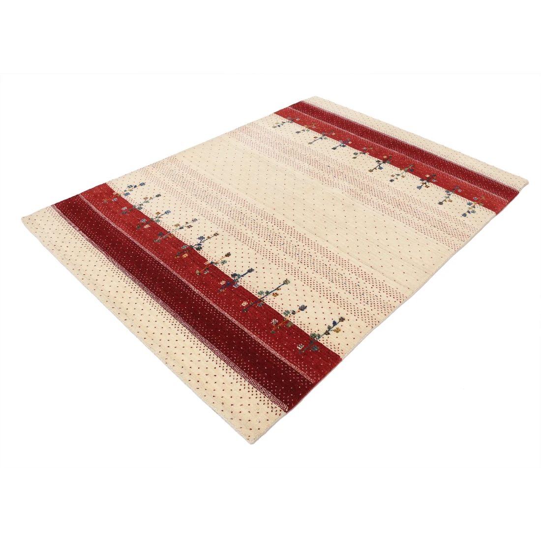 Hand Made Lori Wool Rug 4' 9" X 6' 6"
