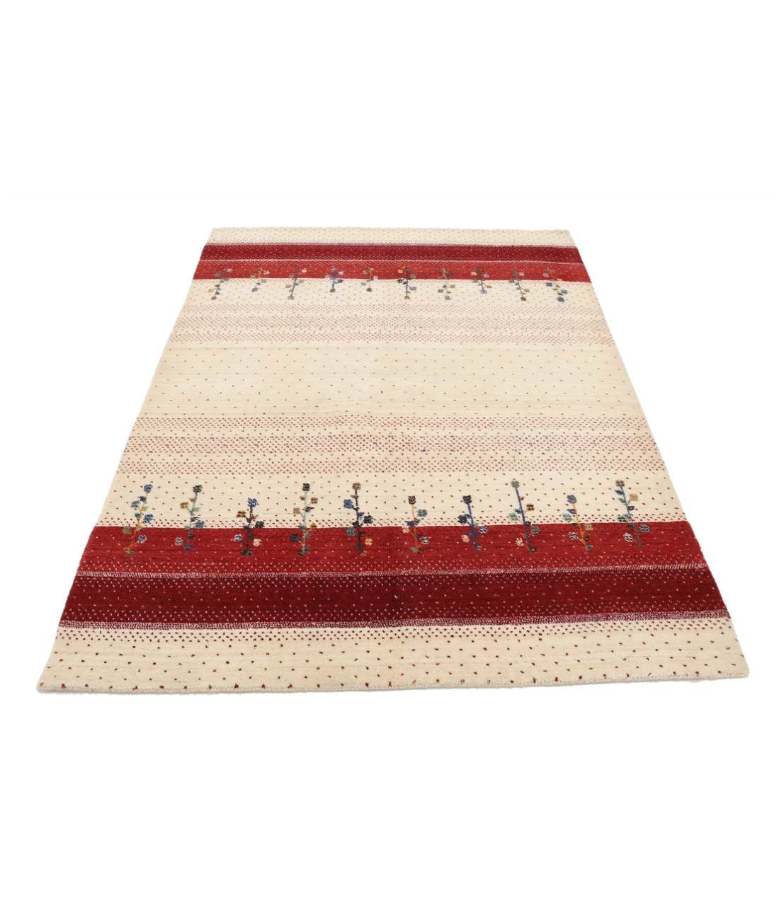 Hand Made Lori Wool Rug 4' 9" X 6' 6"