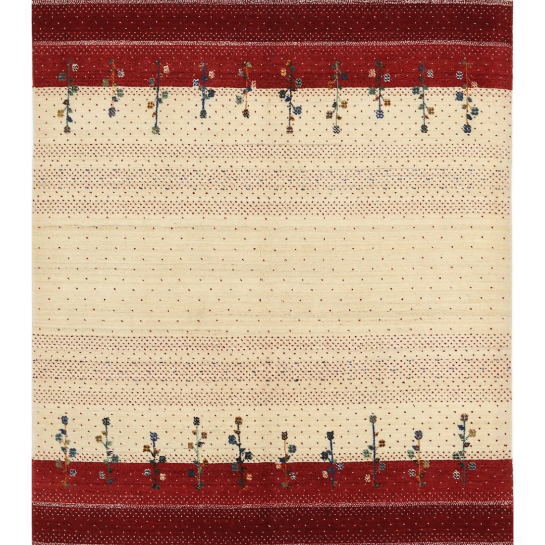 Hand Made Lori Wool Rug 4' 9" X 6' 6"