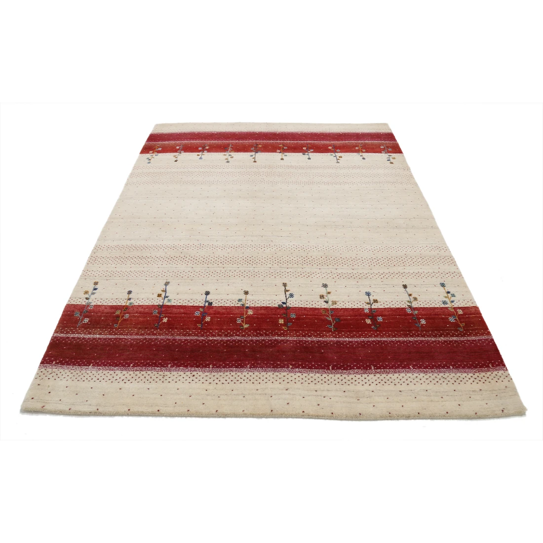 Hand Made Lori Wool Rug 5' 3" X 7' 7"