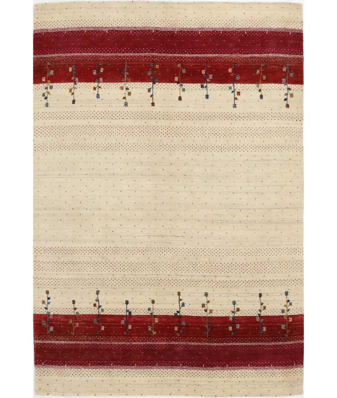 Hand Made Lori Wool Rug 5' 3" X 7' 7"