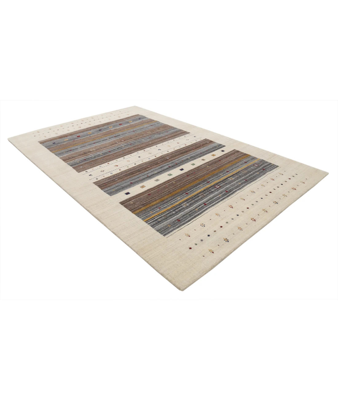 Hand Made Lori Wool Rug 6' 6" X 9' 10"