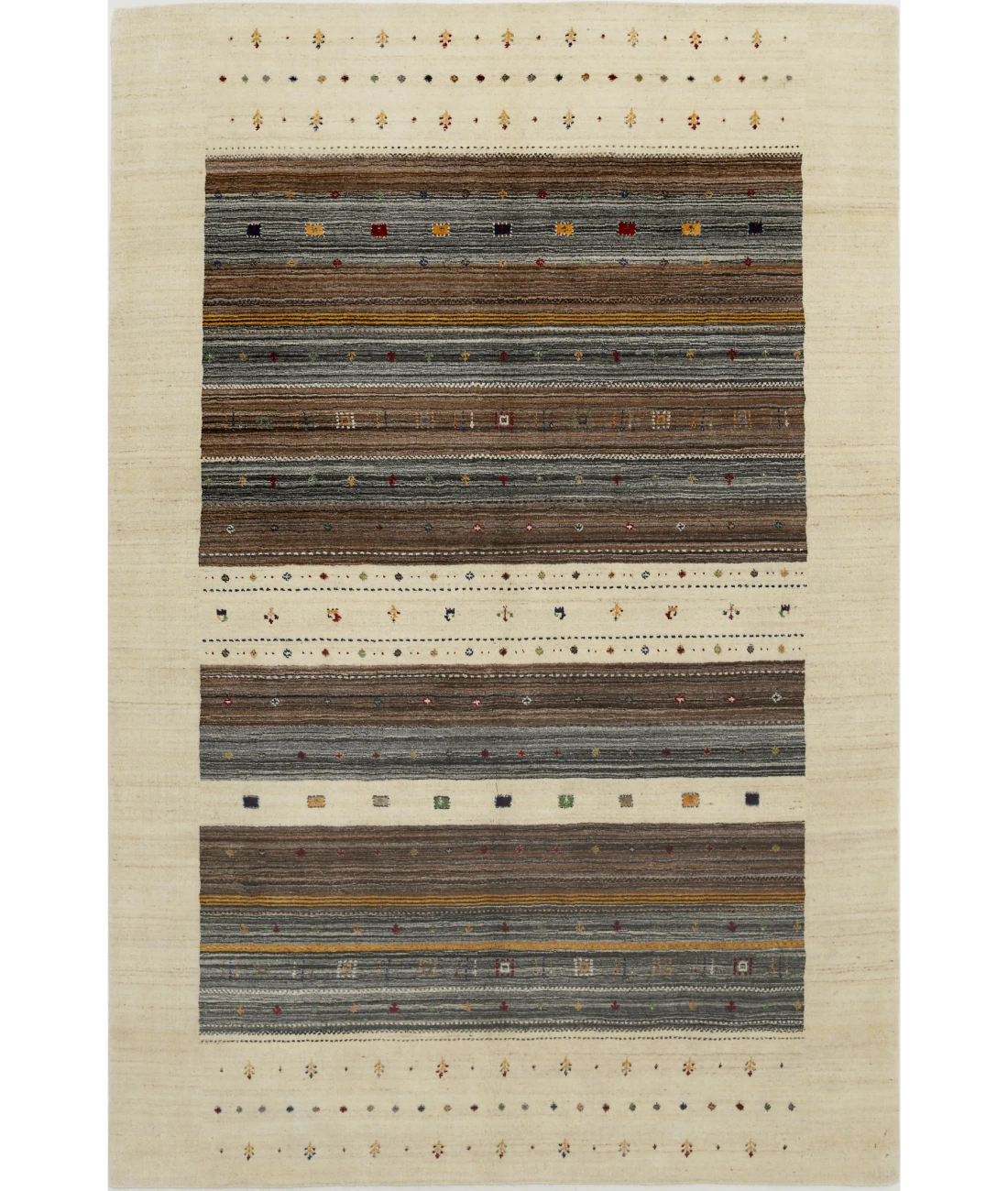 Hand Made Lori Wool Rug 6' 6" X 9' 10"