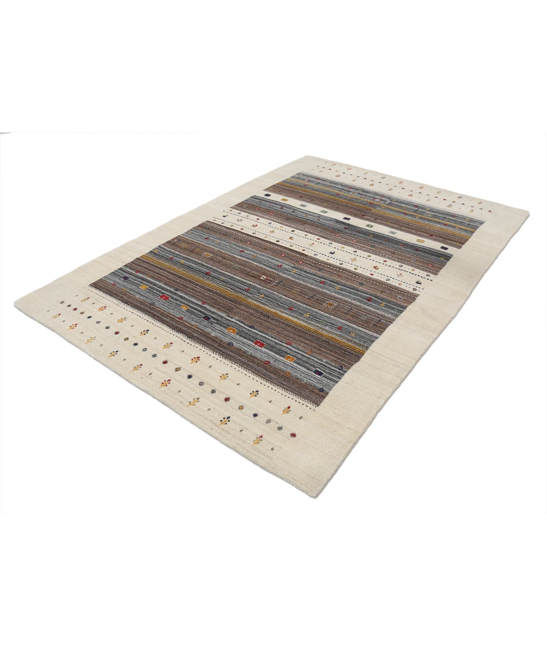 Hand Made Lori Wool Rug 5' 7" X 7' 10"