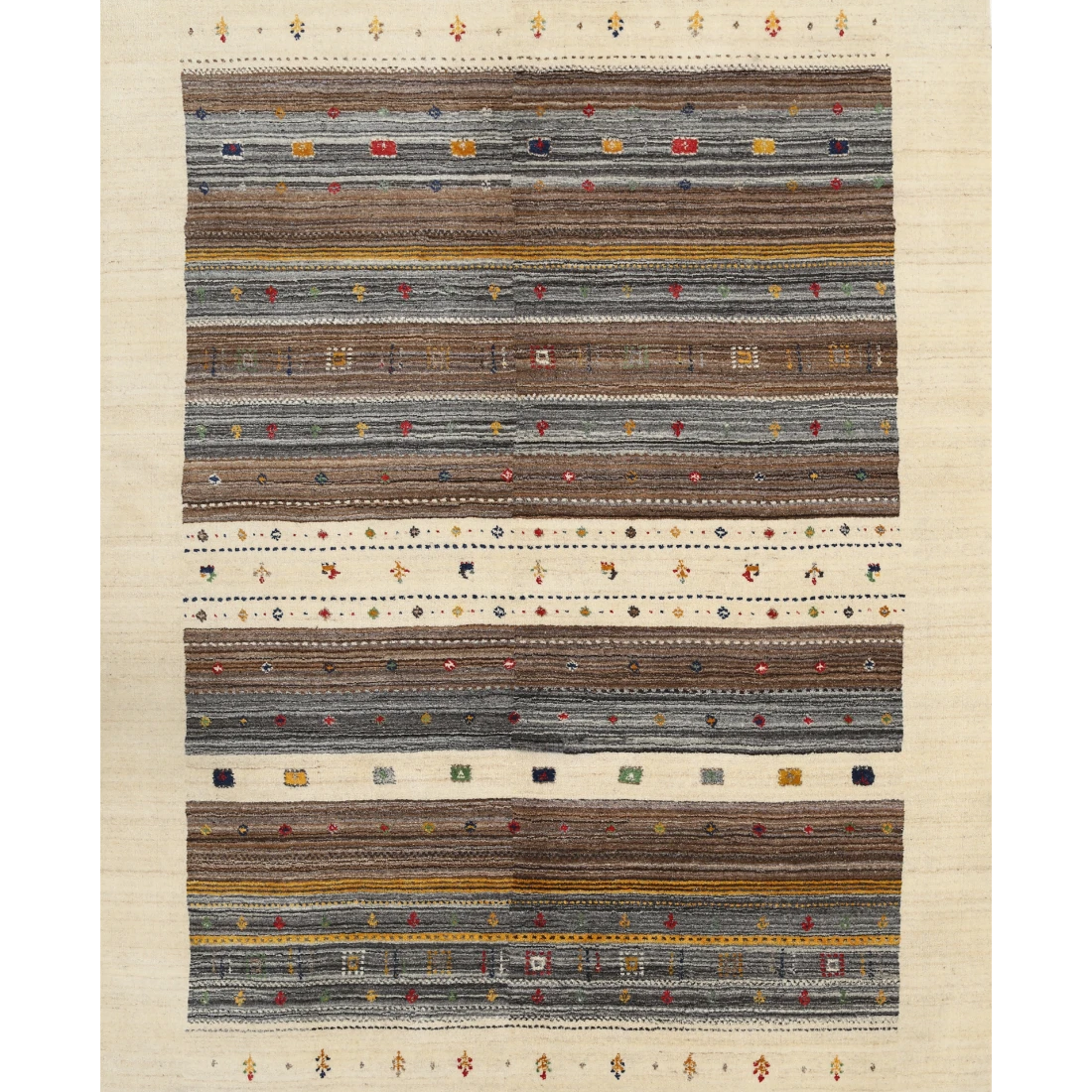 Hand Made Lori Wool Rug 5' 7" X 7' 10"