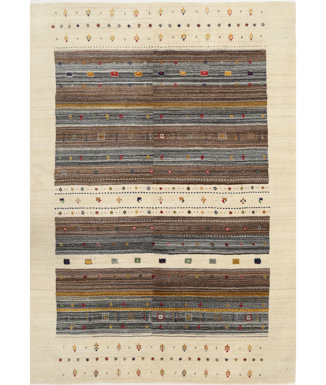 Hand Made Lori Wool Rug 5' 7" X 7' 10"